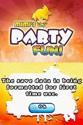 Mimi's Party Fun! (USA) screen shot title